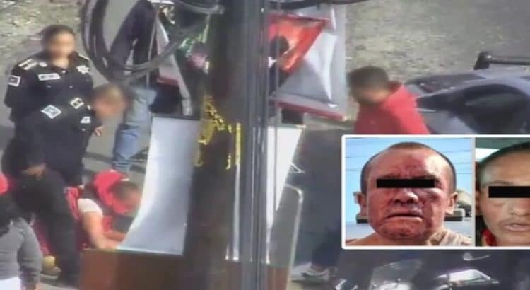 Intentan linchar a hombre que presuntamente raptó a niña de 2 años en Toluca