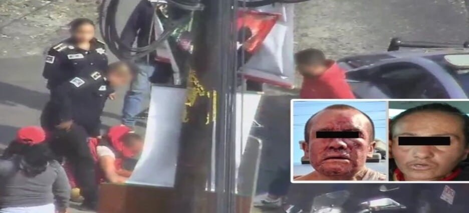 Intentan linchar a hombre que presuntamente raptó a niña de 2 años en Toluca