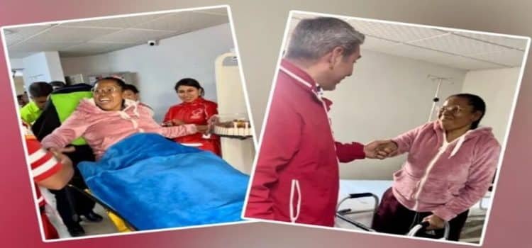 Cruz Roja Toluca salva pierna a paciente que sufrió accidente