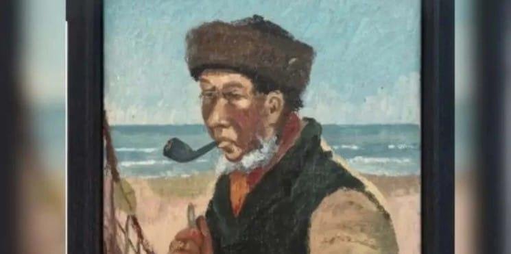 Compró un Van Gogh en una venta de garage Compró un Van Gogh en una venta de garage