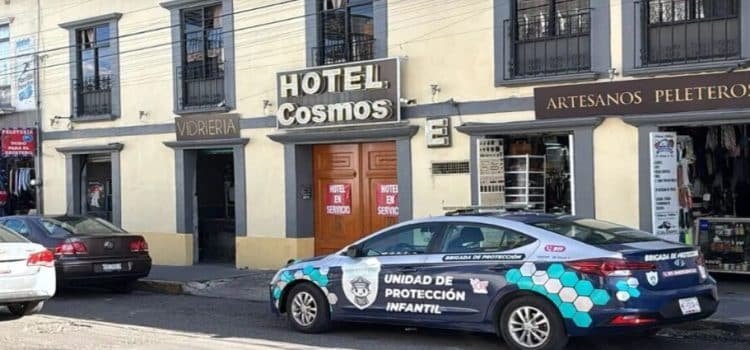 Encuentran cuerpo de mujer dentro de un hotel en el centro de Toluca