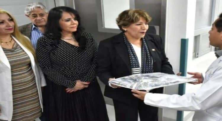 Gobernadora Delfina Gómez entrega obras de rehabilitación en hospitales de Toluca por más de 154 MDP