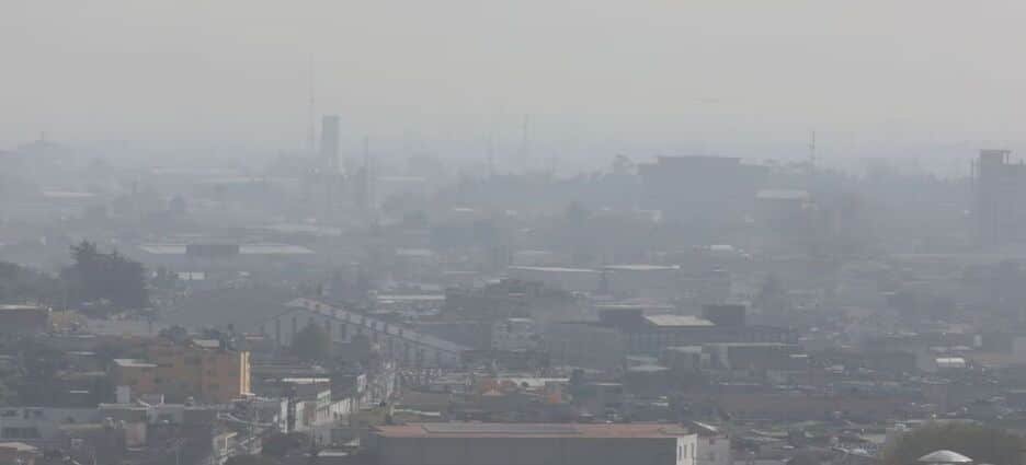 Persiste la mala calidad del aire en el Valle de Toluca