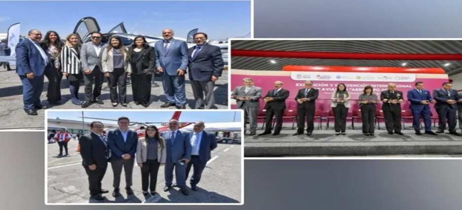 Inauguran exposición y convención de aviación “Aero Expo 2025” en Toluca