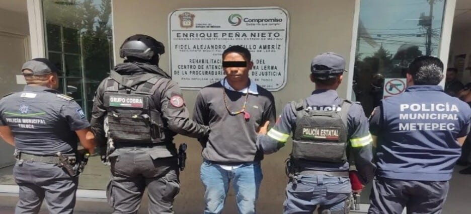 Detienen a venezolano por presunto robo a tiendas de joyas en Toluca