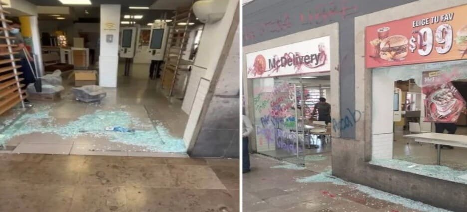 Empresarios de Toluca piden reunión con alcalde tras destrozos del 8M