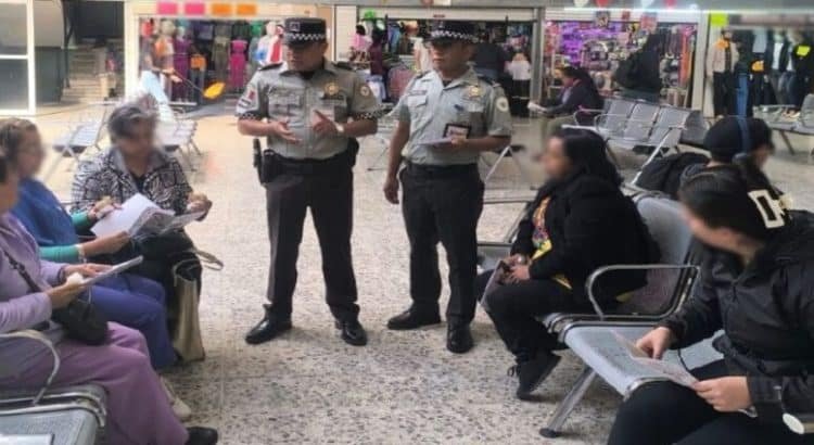 Refuerzan seguridad en Central de Autobuses en Toluca