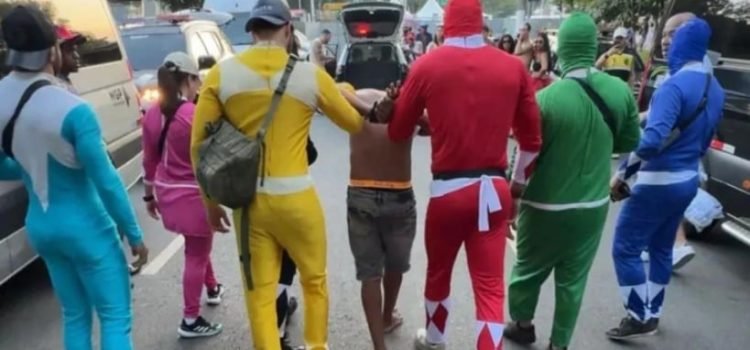 Los Power Rangers al rescate del Carnaval Los Power Rangers al rescate del Carnaval