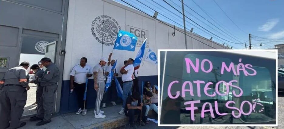 Empresarios del Edomex denuncian robos millonarios en cateos de la FGR