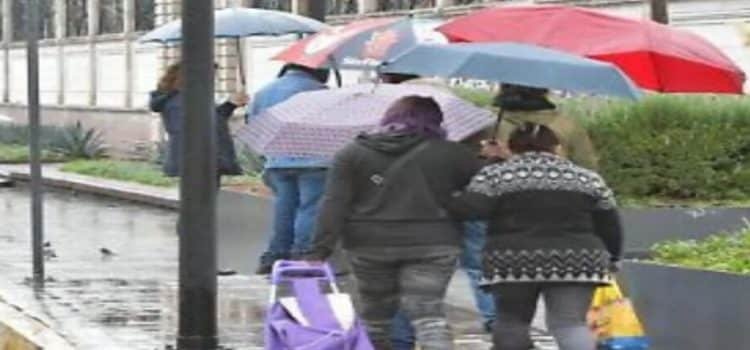 Pronostican lluvia intensa y temperaturas bajas en Toluca