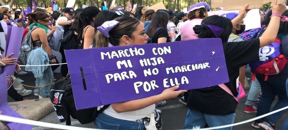 Marcha del 8M 2025 en Edomex