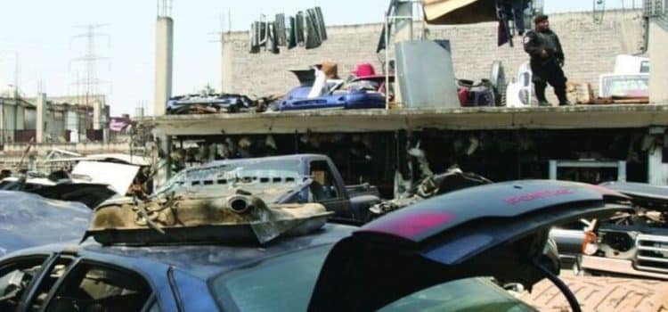 Toluca encabeza lista por robos de autopartes en Edomex