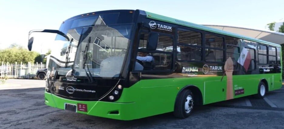 'Taruk', el autobús eléctrico mexicano inicia pruebas en ruta Toluca-Tenango