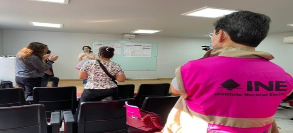 INE Edomex realiza su segunda capacitación para funcionarios de casilla