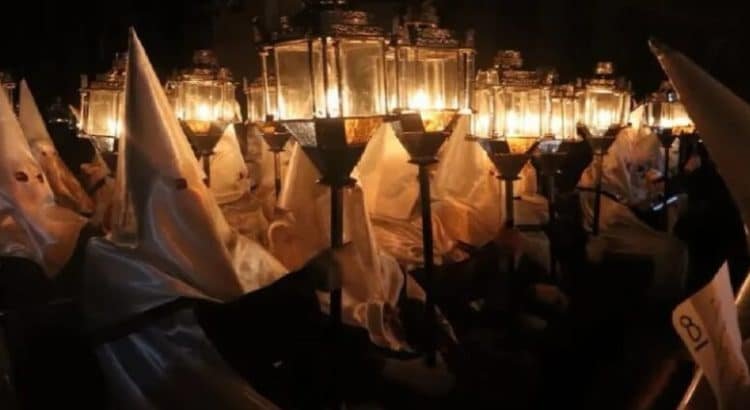Procesión del Silencio en Toluca 2025