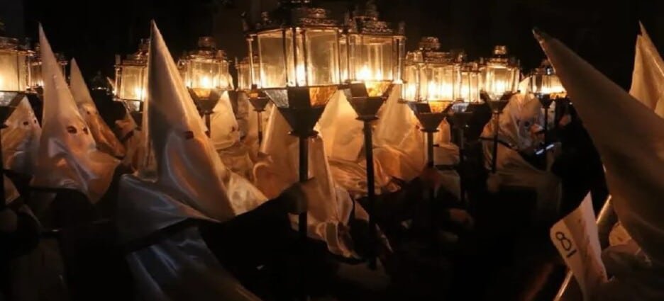 Procesión del Silencio en Toluca 2025