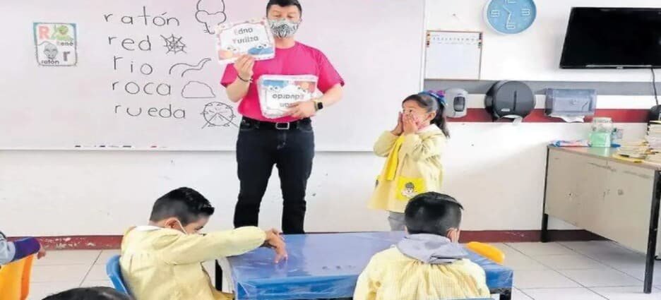 3.5% de los docentes de preescolar son hombres en el Edomex