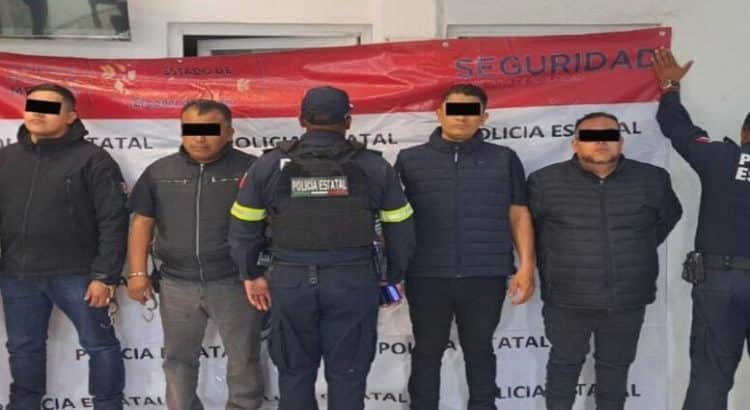 Detienen a 4 por atacar a balazos a vehículo en la México-Toluca