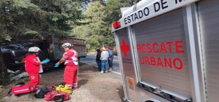 Mujer pierde la vida tras accidente vial en la carretera Toluca-Sultepec