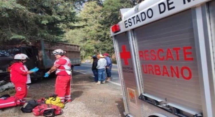 Mujer pierde la vida tras accidente vial en la carretera Toluca-Sultepec
