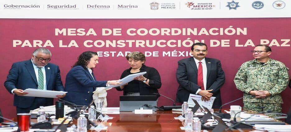 Gobernadora Delfina Gómez supervisa estrategia rumbo a elección judicial en Edomex
