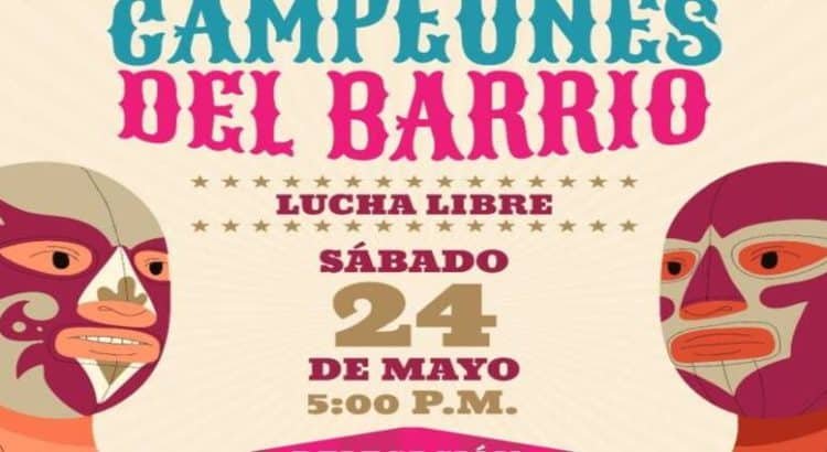 Habrá sesión de lucha libre Campeones del Barrio en Toluca
