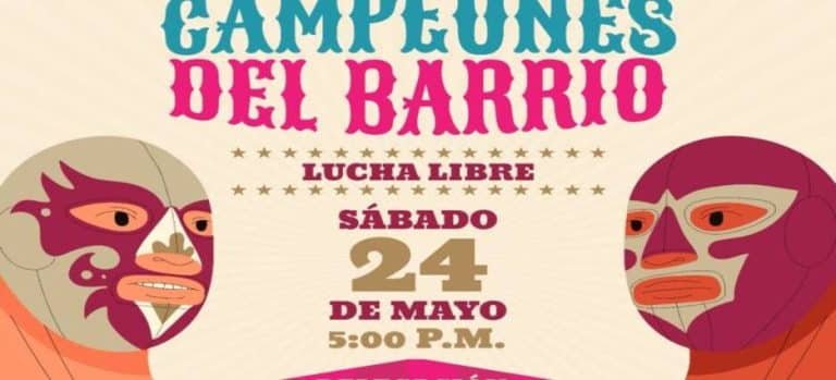 Habrá sesión de lucha libre Campeones del Barrio en Toluca