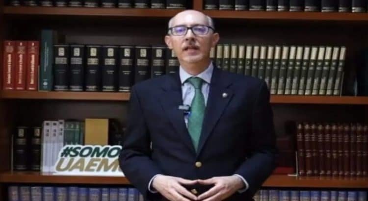 Carlos Eduardo Barrera Díaz presenta su renuncia como Rector de la UAEMex