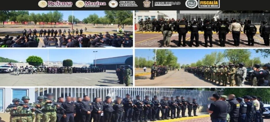 Despliegan 'Operación Restitución' en 25 municipios del Edomex