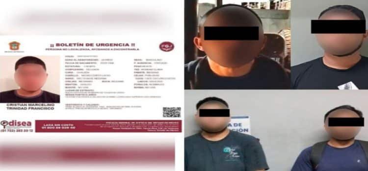 Caen victimarios de Cristian Marcelino, enfermero desaparecido en Toluca