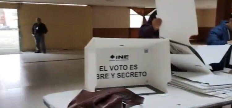 Inicia instalación de casillas en Valle de Toluca