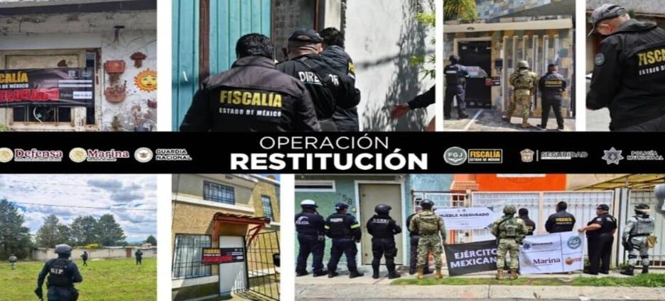 Inicia segunda fase de “Operación Restitución” en Edomex