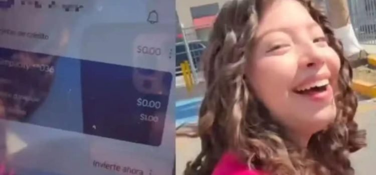 Feliz por que le aprobaron su línea de crédito… por un peso
