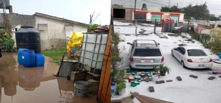 Autoridades atienden afectaciones por lluvias en zona poniente de Toluca