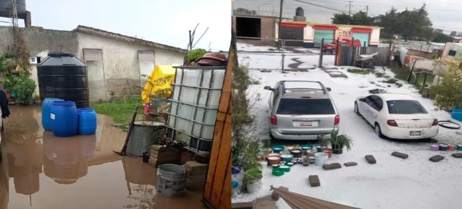 Autoridades atienden afectaciones por lluvias en zona poniente de Toluca