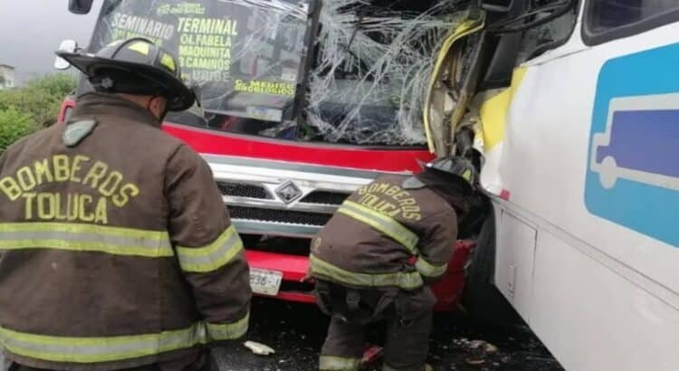 Refuerzan operativos en transporte público de Toluca
