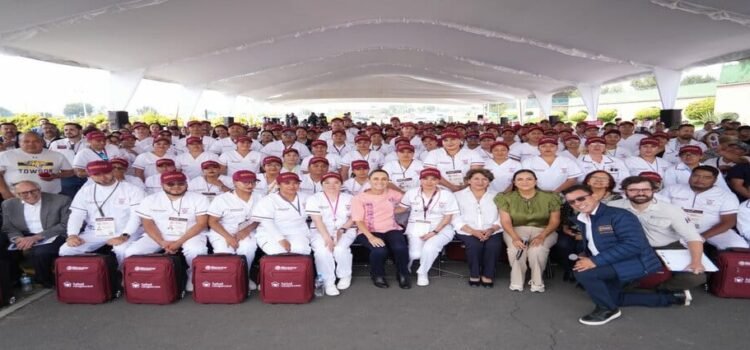 Presidenta Sheinbaum y Gobernadora Delfina Gómez inician campaña “Salud Casa por Casa” en Edomex
