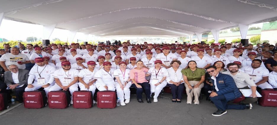 Presidenta Sheinbaum y Gobernadora Delfina Gómez inician campaña "Salud Casa por Casa" en Edomex