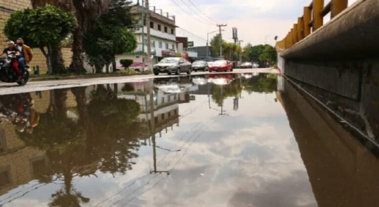 CAEM revela listado de colonias más vulnerables a encharcamientos por lluvias en el Edomex