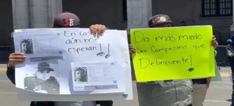 Exigen localización de pobladores desaparecidos tras masacre de Texcapilla en Toluca
