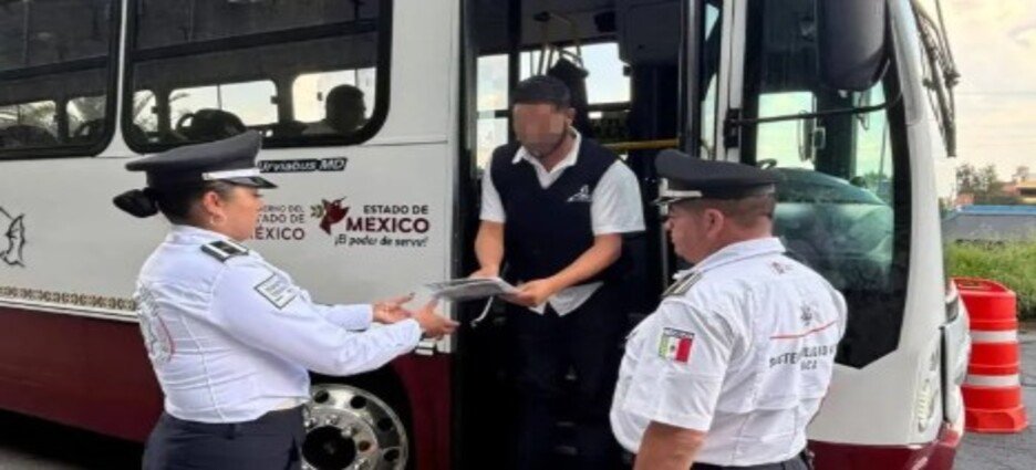Aplicaran alcoholímetro a operadores de transporte publico de Toluca