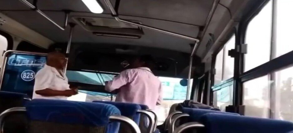 Choferes del transporte público se agarran a golpes en Toluca