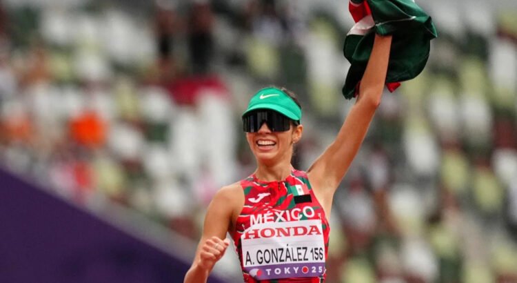 La mexicana Alegna González consigue la plata en el Mundial de Atletismo Tokio 2025