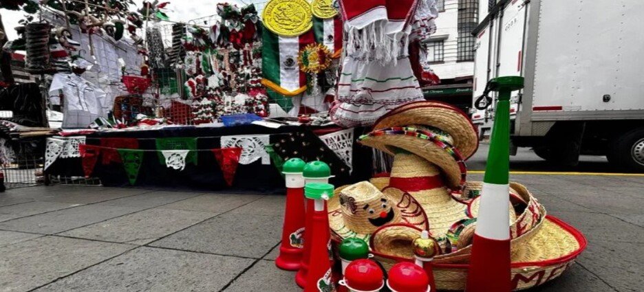 Bajas las las ventas de artículos patrios en Toluca