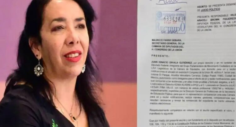 Solicita el MC juicio político contra legisladora de Morena
