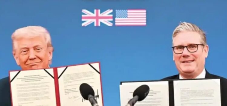 Firman Estados Unidos y Reino Unido alianza tecnológica en inteligencia artificial y energía nuclear