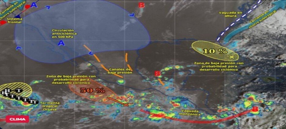 Pronostican chubascos para Toluca