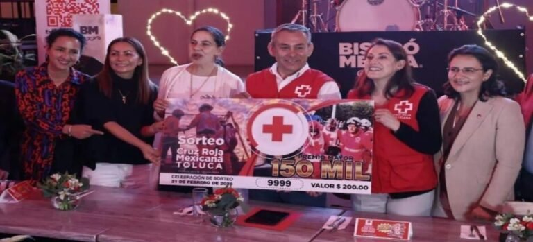 Cruz Roja Toluca lanza sorteo para recaudar fondos destinados al nuevo hospital en Metepec