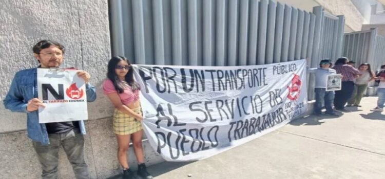 Interponen amparo contra aumento a tarifa de transporte público en Edomex