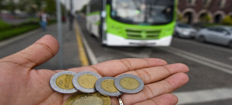 Entra en vigor tarifa de 14 pesos en transporte público